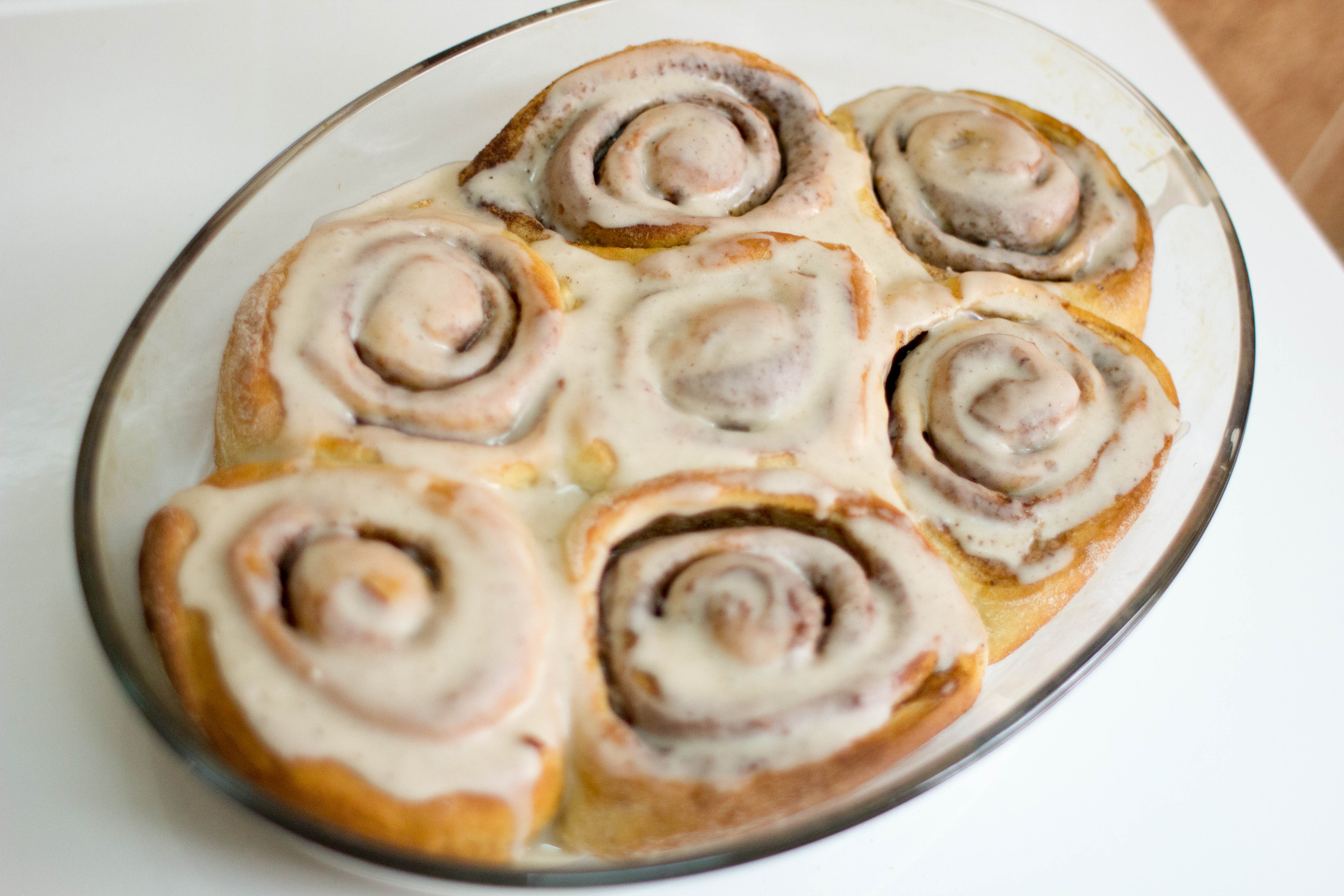 Stressed out cinnamon rolls