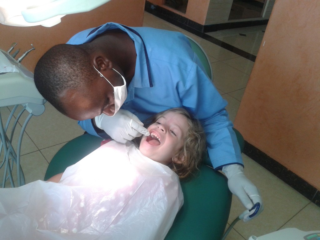 04-dental visits for the whole family...that went well!